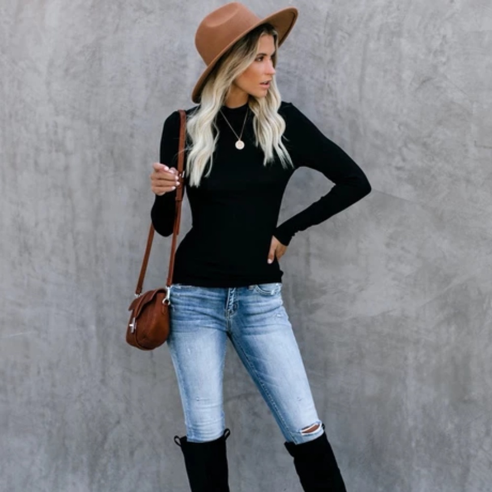 ALLINA Slim Fit Turtleneck